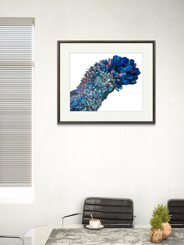 Kunstdruck Banks-Rabenkakadu – Bild 5
