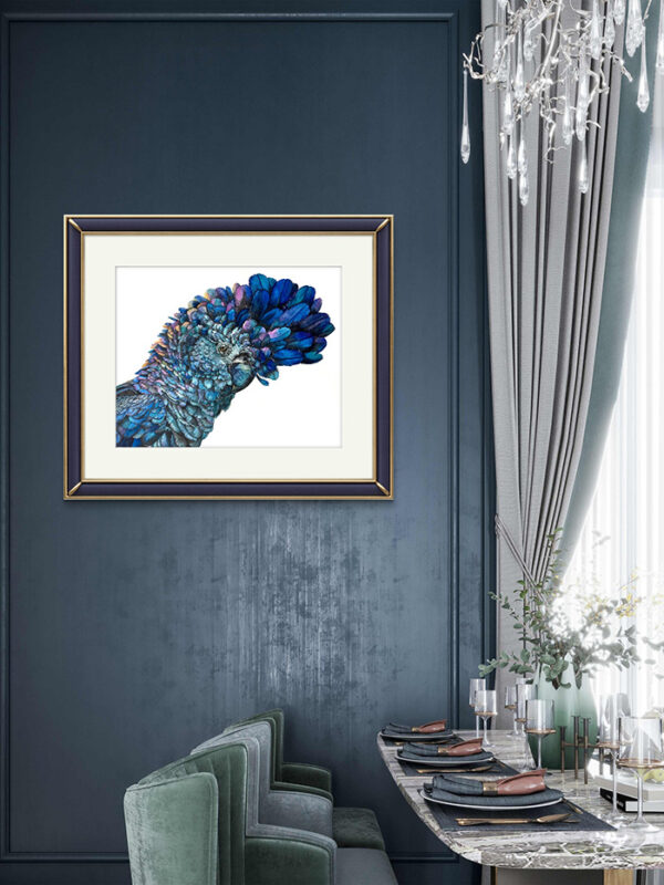 Kunstdruck Banks-Rabenkakadu – Bild 3