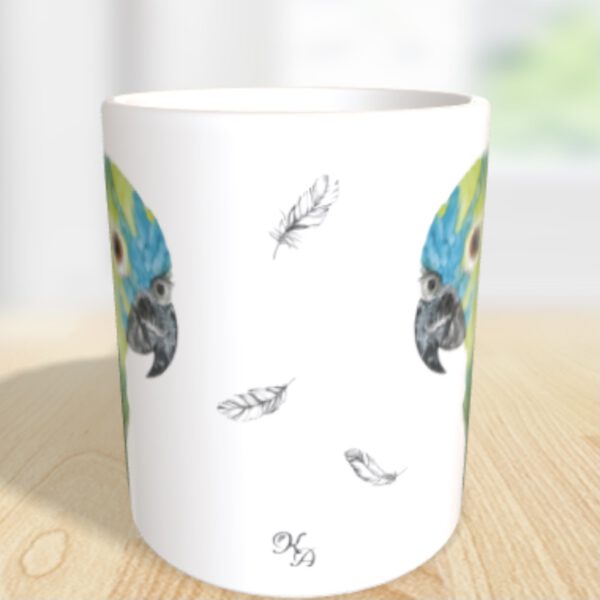 Tasse Blaustirnamazone Coco – Bild 4