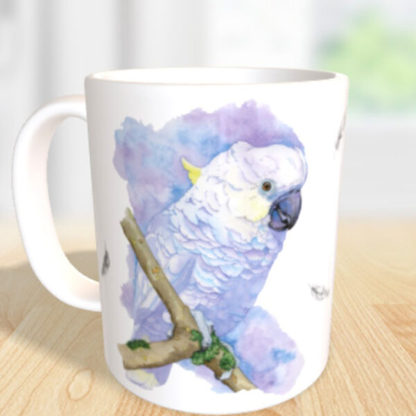 Tasse Gelbhaubenkakadu Bianca – Bild 2