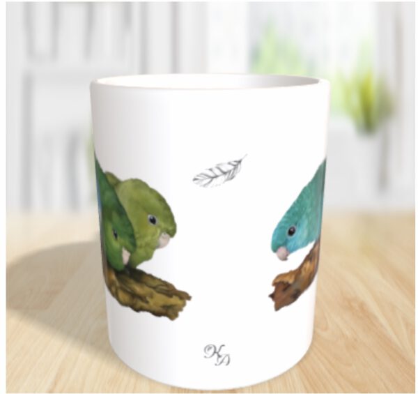 Tasse Katharinasittiche – Bild 3