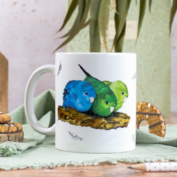 Tasse Katharinasittiche – Bild 2