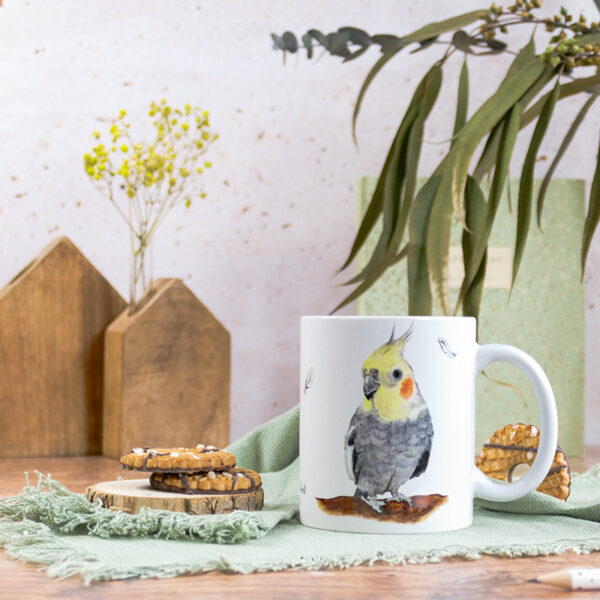 Tasse Nymphensittich Fips – Bild 6