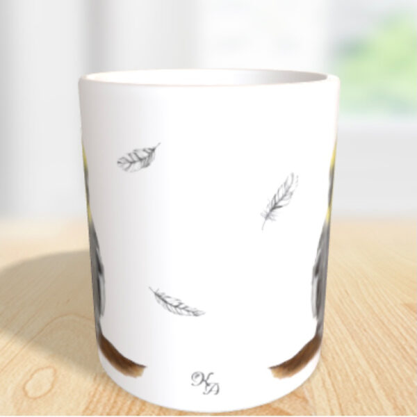 Tasse Nymphensittich Fips – Bild 4