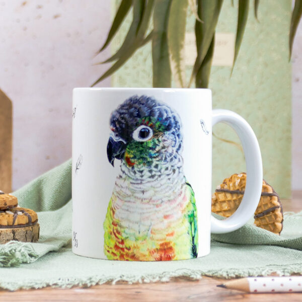 Tasse Rotschwanzsittich Fridolin
