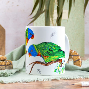 Tasse Regenbogenloris