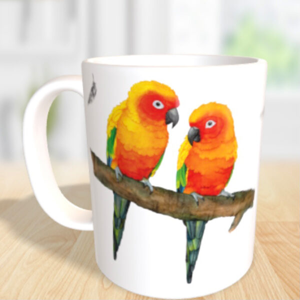 Tasse Sonnensittiche – Bild 3