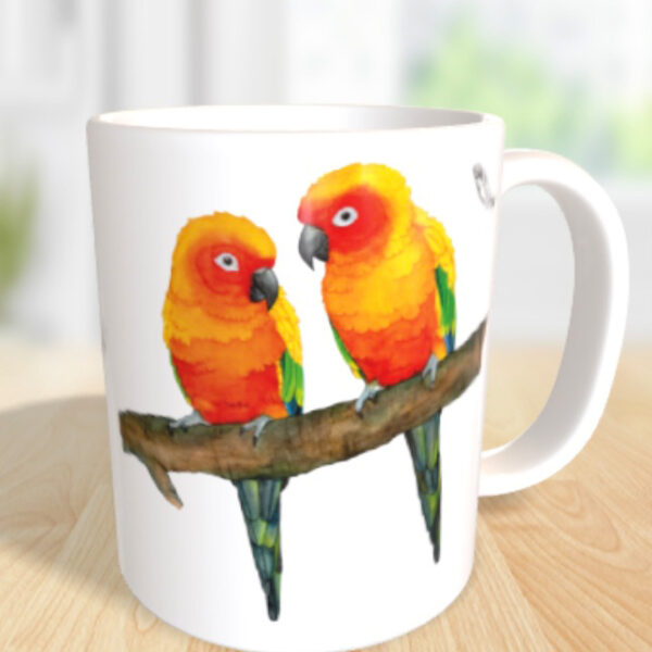 Tasse Sonnensittiche – Bild 2